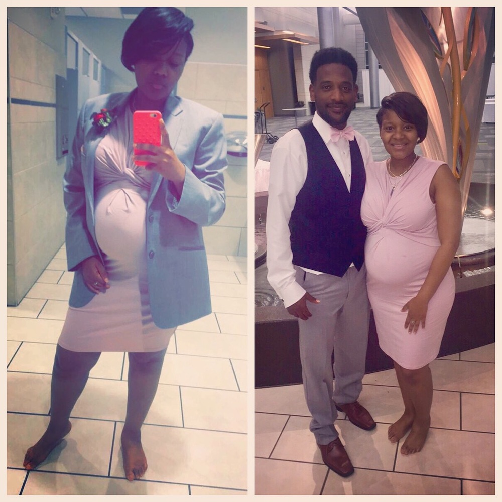 Asos maternity dress